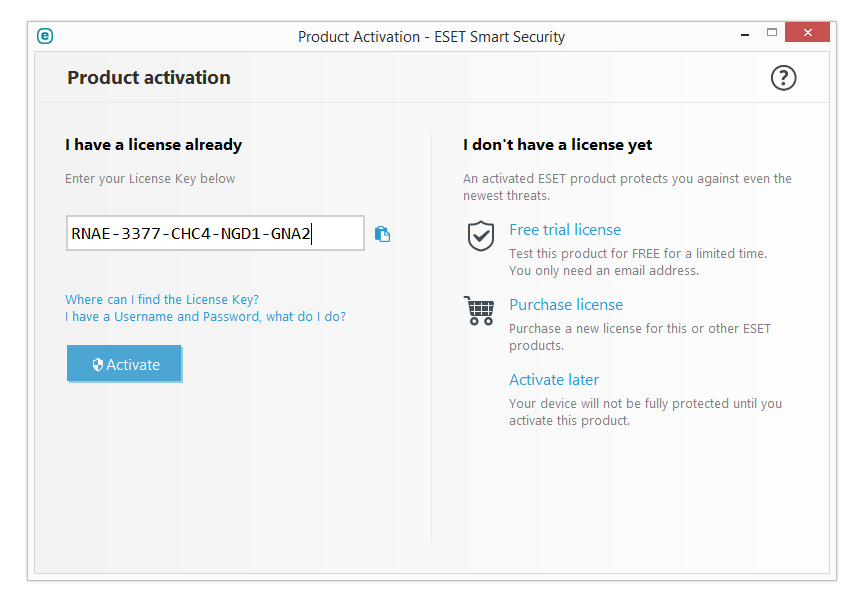 مرحله هفتم نصب و راه اندازی آنتی ویروس ESET Smart Security