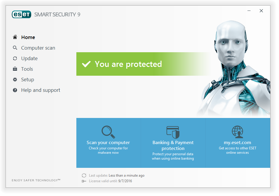 مرحله 9 نصب و راه اندازی آنتی ویروس ESET Smart Security